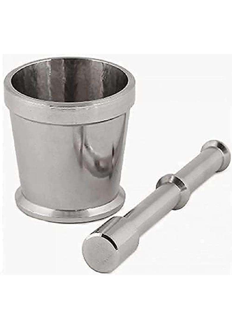 SHIFA CRAFT Stainless Steel Okhli Masher - Indya