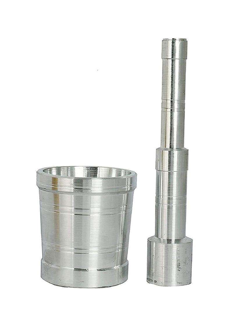 SHIFA CRAFT Stainless Steel Okhli Masher - Indya