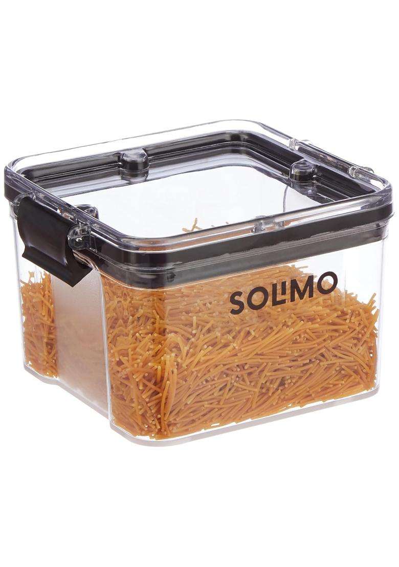 Solimo Amazon Brand Solimo Plastic Multipurpose Containers for Kitchen | 400 ml | 13.5 fl oz | 6-Piece Set - Indya