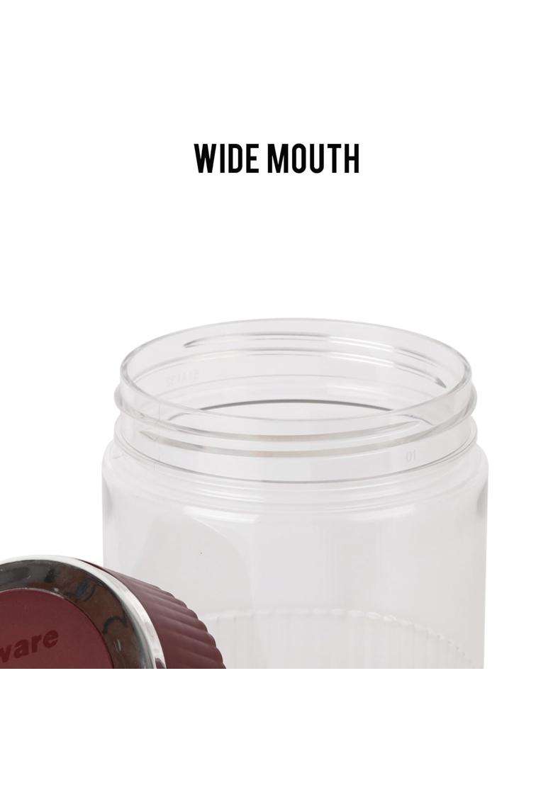 CELLO Mint Storage Canister for Kitchen | 1000 ml | 33.8 fl oz | 2-Piece Set | With Lid | Food Safe - Indya