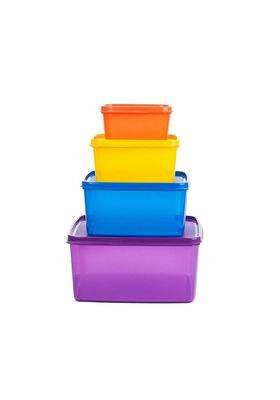 SIGNORA WARE Signoraware Family Fresh Tab BPA Free Plastic Containers Set | 2.5 L | 2.6 Qt | Microwave Safe | Leak Proof