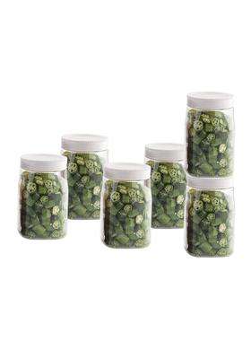 CELLO Fridge Door Canister Pcs | 1000 ml | 33.8 fl oz | 6-Piece Set | BPA Free | Food Safe