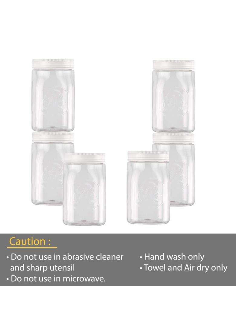 CELLO Fridge Door Canister Pcs | 1000 ml | 33.8 fl oz | 6-Piece Set | BPA Free | Food Safe - Indya