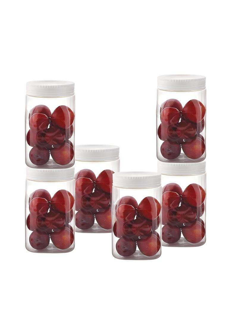 CELLO 6 Fridge Door Canister | 500 ml | 16.9 fl oz | 2-Piece Set | BPA Free - Indya