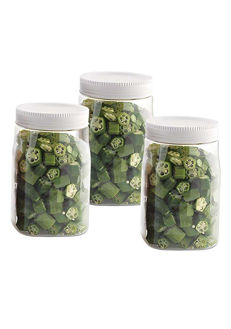 CELLO 6 Fridge Door Canister | 500 ml | 16.9 fl oz | 2-Piece Set | BPA Free - Indya