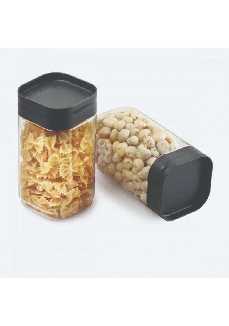 CELLO Modustack Square Storage Containers | 300 ml | 10.1 fl oz | 3-Piece Set | Food Safe - Indya
