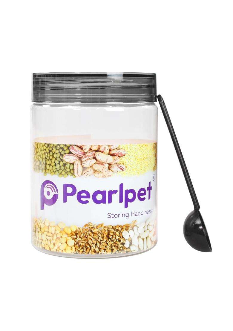 PEARLPET Plastic Containers for Kitchen Storage | 1000 ml | 33.8 fl oz | 6-Piece Set | BPA Free - Indya
