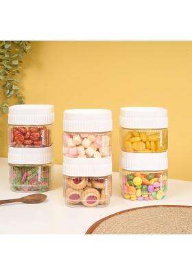 Nayasa Refresh Container BPA Free Food Grade Airtight Kitchen Storage Stackable | 500 ml | 16.9 fl oz | 6-Piece Set