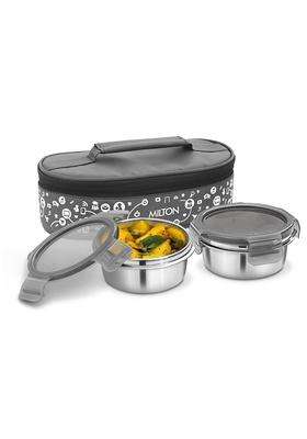 MILTON Lifestyle Lunch Box with Insulated Jacket | 300 ml | 10.1 fl oz | Leak Proof