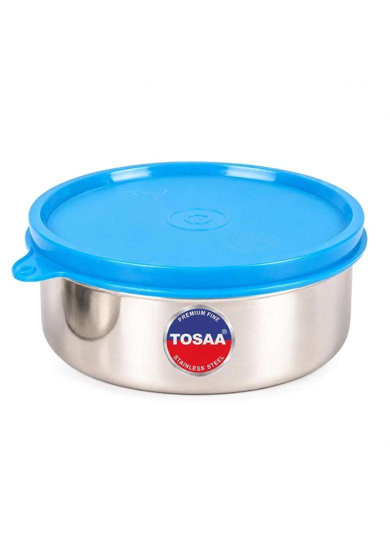 Tosaa Stainless Steel Sigma Container Medium | 400 ml | 13.5 fl oz | Leak Proof - Indya