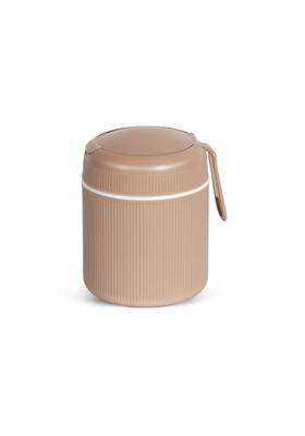 JAYPEE SoloMeal PUF Insulated Inner Stainless Steel Food Jar with Foldable Spoon | 500 ml | 16.9 fl oz