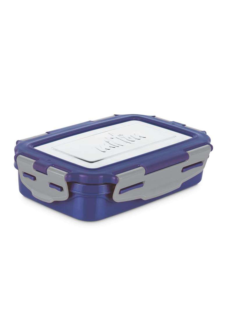 MILTON Steely Super Deluxe Big Kids Lunch Box | 500 ml | 16.9 fl oz | Leak Proof | Insulated - Indya
