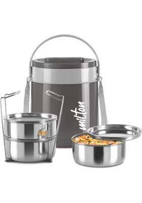 MILTON Classic Stainless Steel Tiffin Lunch Box with Lifter | 300 ml | 10.1 fl oz | Insulated | Food Safe