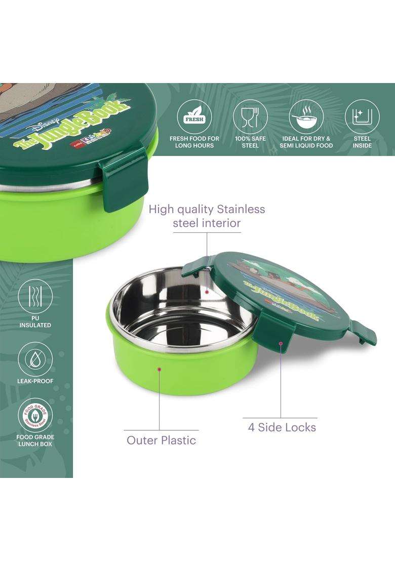 CELLO Kidzbee Pluto Jungle Book Insulated Kids Lunch Box | Leak Proof | Food Safe - Indya