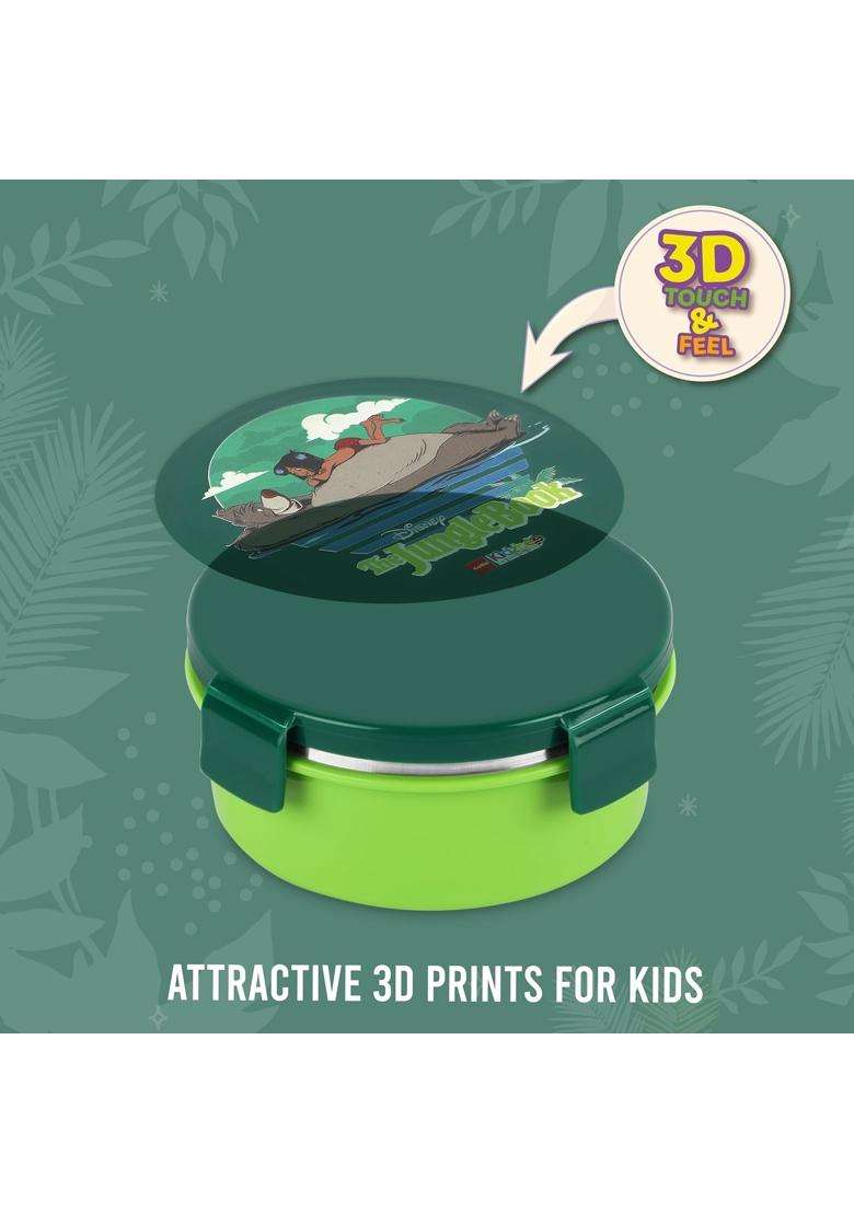 CELLO Kidzbee Pluto Jungle Book Insulated Kids Lunch Box | Leak Proof | Food Safe - Indya