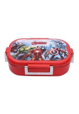 JAYPEE Inner Stainless Steel Insulated Lunch Box Missteel Avenger Printed Airtight | 500 ml | 16.9 fl oz | BPA Free