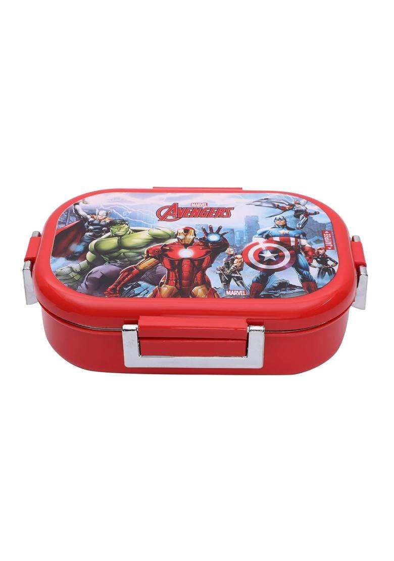 JAYPEE Inner Stainless Steel Insulated Lunch Box Missteel Avenger Printed Airtight | 500 ml | 16.9 fl oz | BPA Free - Indya
