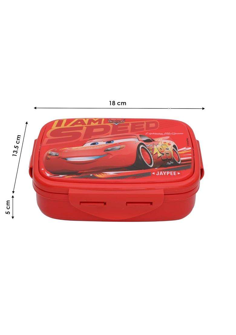JAYPEE Steel Tek Jr. Insulated Lunch Box Disney Car | 400 ml | 13.5 fl oz | BPA Free - Indya