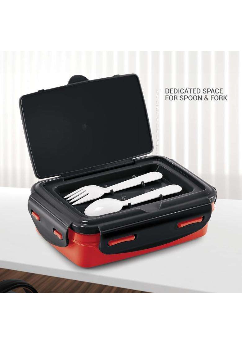 MILTON Flavour Big Inner Stainless Steel Tiffin Lunch Box Box | 500 ml | 16.9 fl oz - Indya