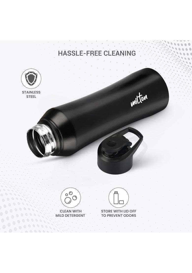 MILTON Comet 1000 Stainless Steel Water Bottle | 1000 ml | 33.8 fl oz | Leak Proof | Rust Resistant - Indya