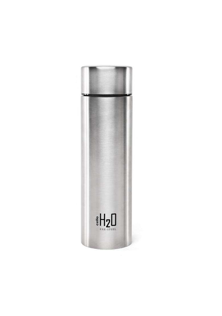 CELLO H2O Stainless Steel Water Bottle for Office and Daily Use | 1000 ml | 33.8 fl oz | Leak Proof | Rust Resistant - Indya