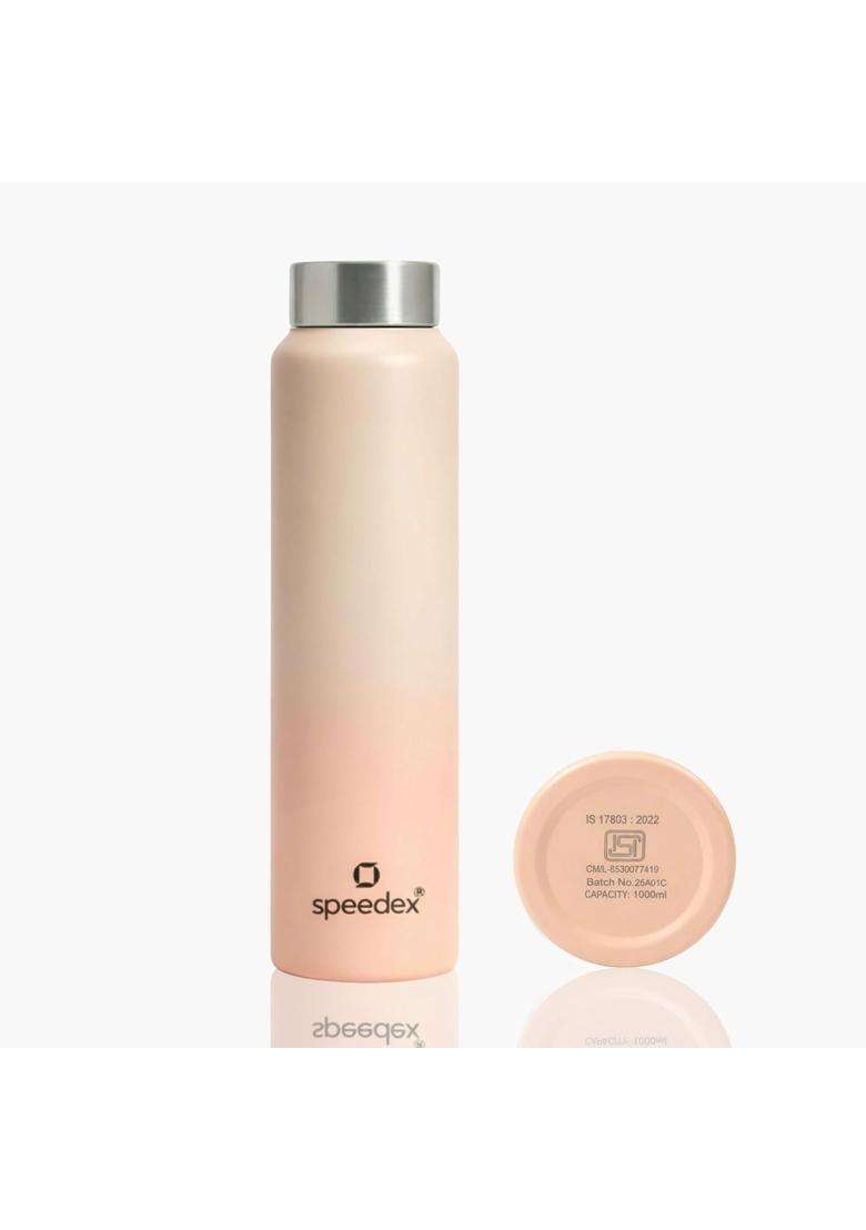 Speedex Stainless Steel Water Bottle | 1 L | 1.1 Qt | Leak Proof - Indya