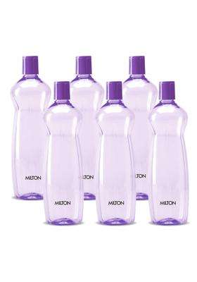 MILTON Pacific 1000 Pet Water Bottles | 1 L | 1.1 Qt | 6-Piece Set | BPA Free | Leak Proof