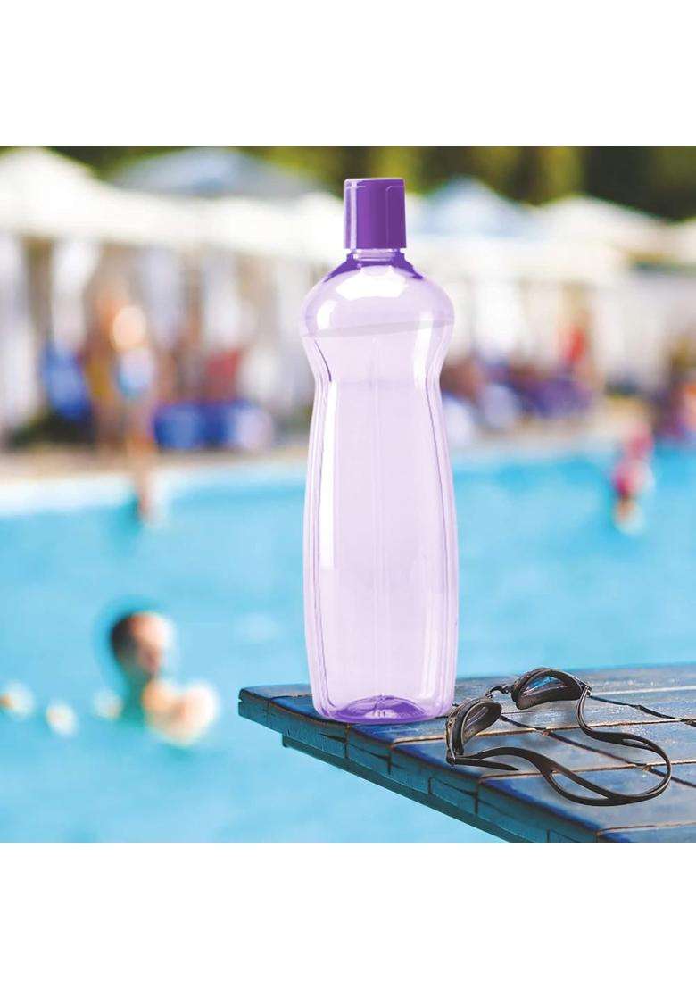 MILTON Pacific 1000 Pet Water Bottles | 1 L | 1.1 Qt | 6-Piece Set | BPA Free | Leak Proof - Indya