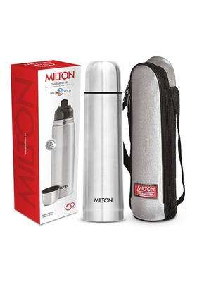 MILTON Flip Lid 1000 Thermosteel Water Bottle | 1 L | 1.1 Qt | Leak Proof | Insulated