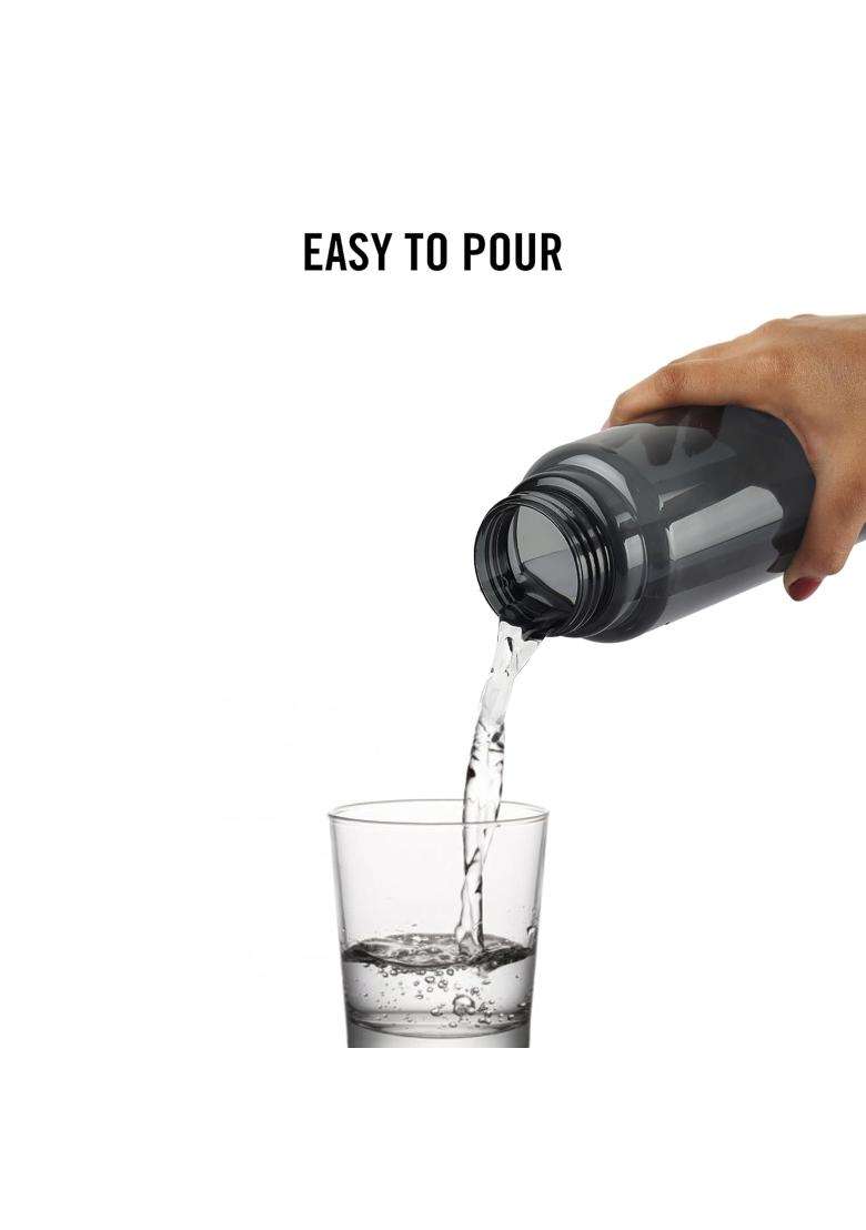 CELLO H2O Round Water Bottle | 1000 ml | 33.8 fl oz | BPA Free | Leak Proof - Indya