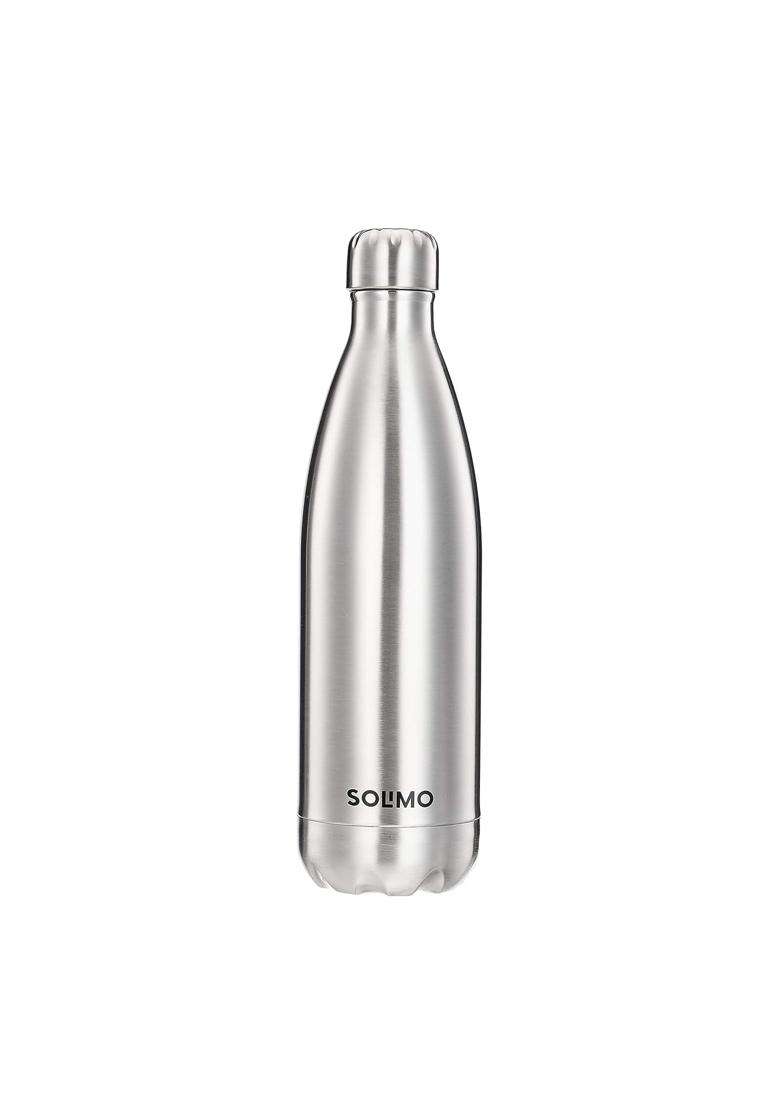 Solimo Amazon Brand Solimo Stainless Steel Insulated 24 Hours Hot or Cold Bottle Flask | 1000 ml | 33.8 fl oz - Indya