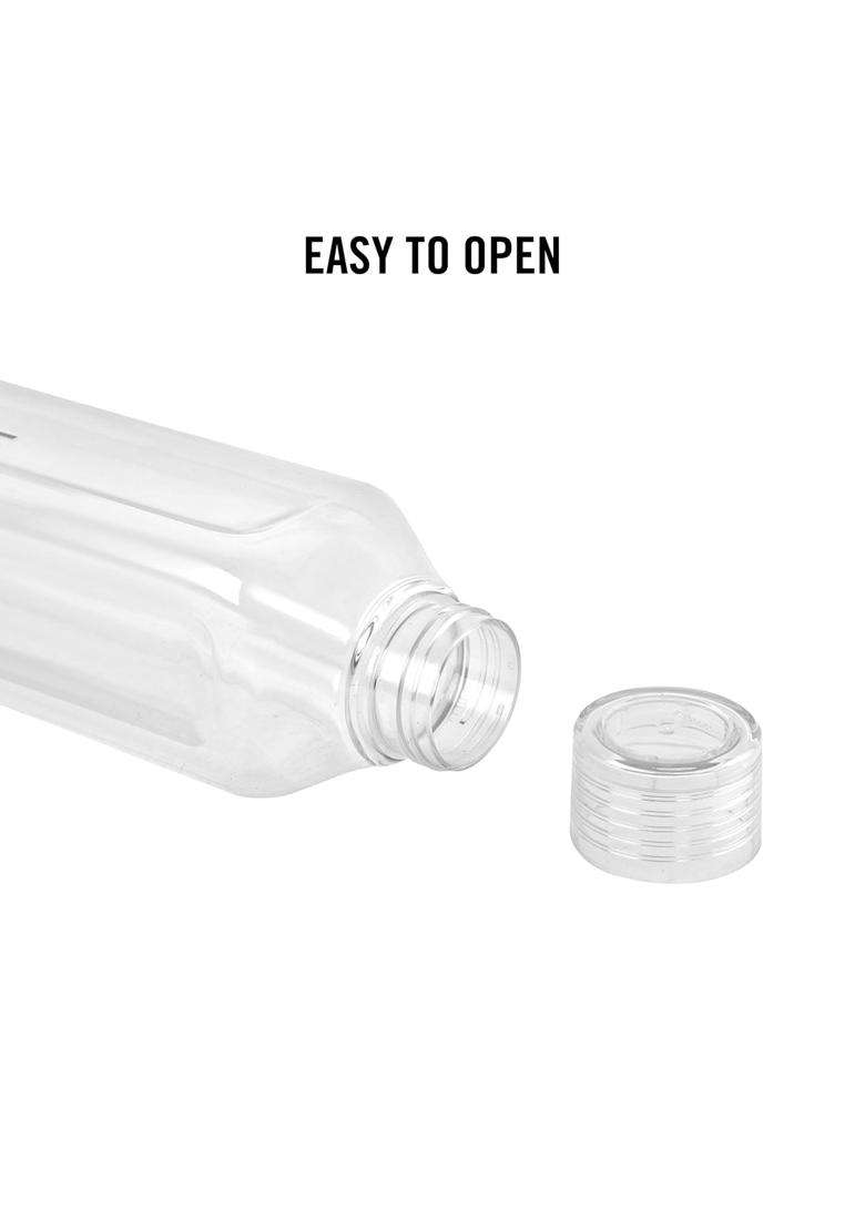 CELLO Venice Exclusive Edition Water Bottles Pcs for Daily Use Transparent | 1000 ml | 33.8 fl oz | 5-Piece Set | BPA Free | Leak Proof - Indya