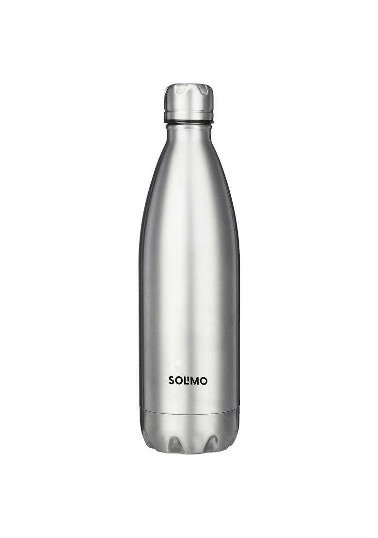 Solimo Amazon Brand Solimo Stainless Steel Insulated Cola Bottle | 1000 ml | 33.8 fl oz | BPA Free | Leak Proof | Food Safe - Indya