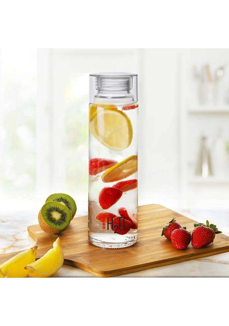 CELLO H2O Premium Edition Water Bottles | 1000 ml | 33.8 fl oz | 3-Piece Set | BPA Free | Leak Proof | Food Safe - Indya