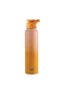 CELLO Aqua Pro Max Stainless Steel Water Bottle Pink and Yellow | 1000 ml | 33.8 fl oz | Leak Proof