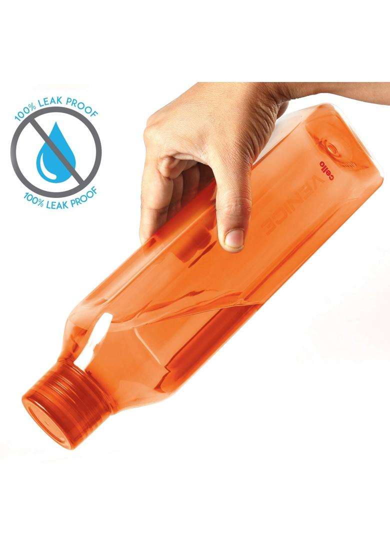 CELLO Venice Water Bottles Pcs for Daily Use | 1000 ml | 33.8 fl oz | 5-Piece Set | BPA Free | Leak Proof - Indya