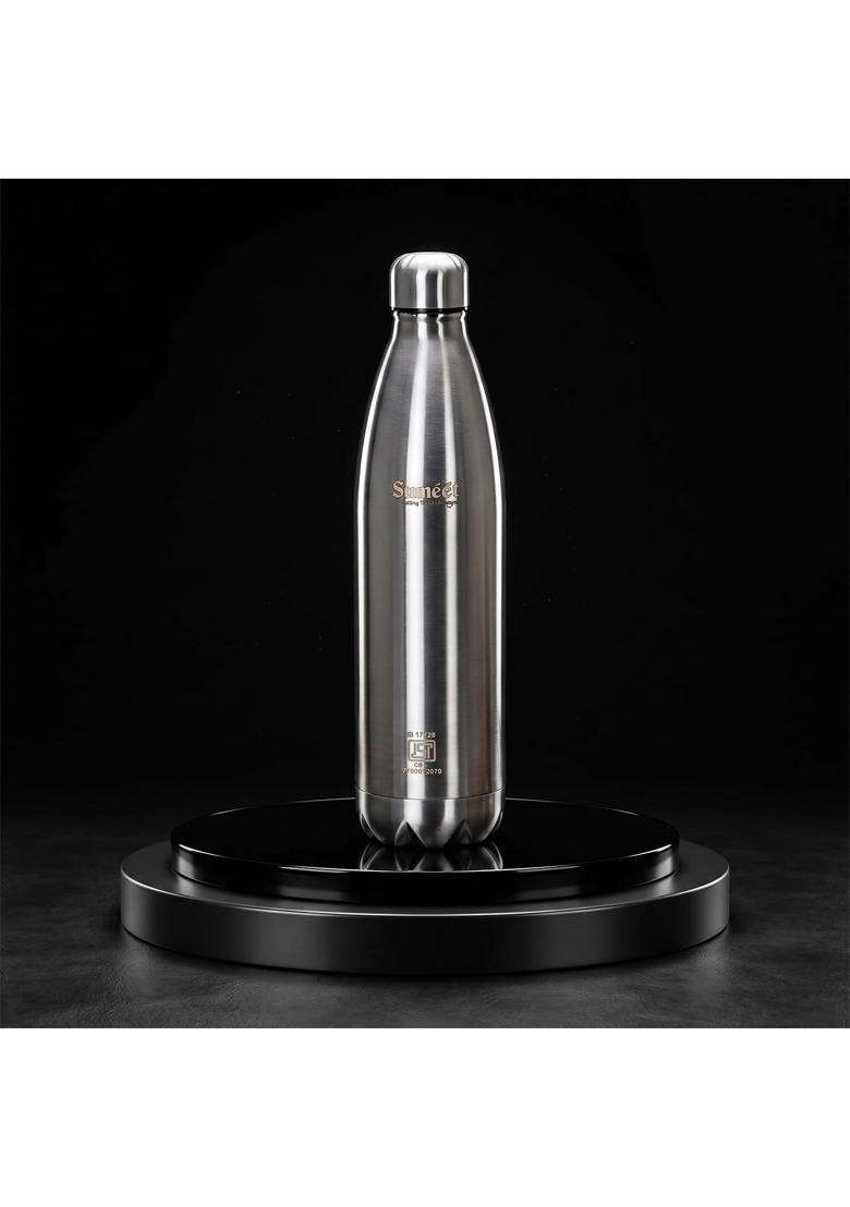 Sumeet Thermo1000 Stainless Steel Vacuum Flask | 1000 ml | 33.8 fl oz - Indya