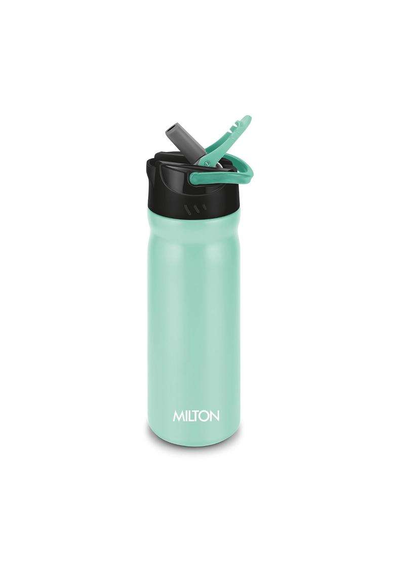 MILTON Max 600 Stainless Steel Sipper Water Bottle | 500 ml | 16.9 fl oz | Leak Proof | Rust Resistant - Indya