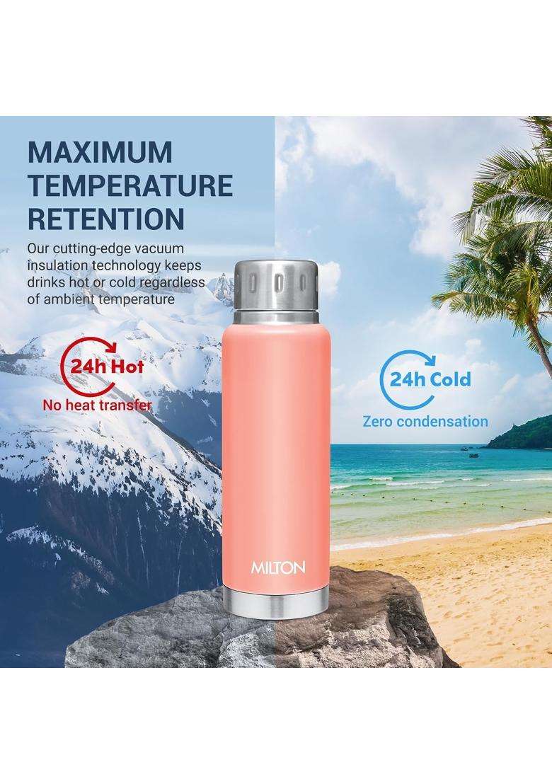 MILTON Elfin 300 Thermosteel Water Bottle | 300 ml | 10.1 fl oz | Leak Proof | Insulated - Indya