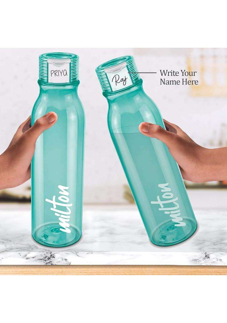 MILTON Name Tag 1000 Water Bottle | 1 L | 1.1 Qt | BPA Free | Leak Proof - Indya