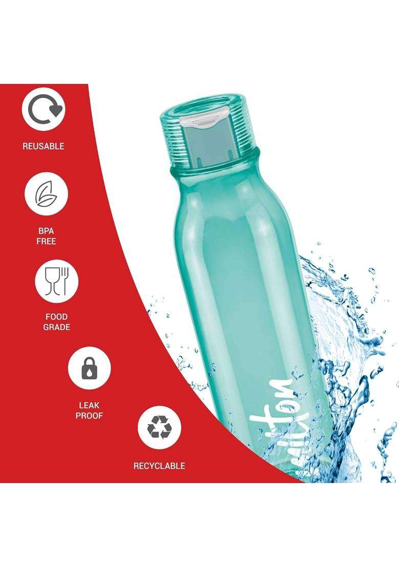 MILTON Name Tag 1000 Water Bottle | 1 L | 1.1 Qt | BPA Free | Leak Proof - Indya