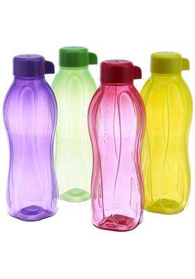 Tupperware Aquasafe Bottle | 500 ml | 16.9 fl oz | 4-Piece Set