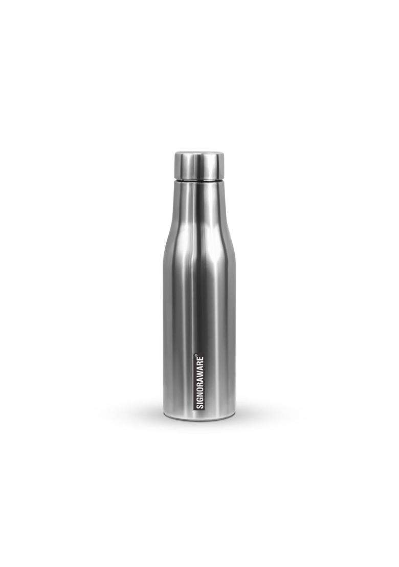 SIGNORA WARE SignoraWare Blaze Single Walled ISI Certified Stainless Steel Bottle | 500 ml | 16.9 fl oz | Leak Proof - Indya