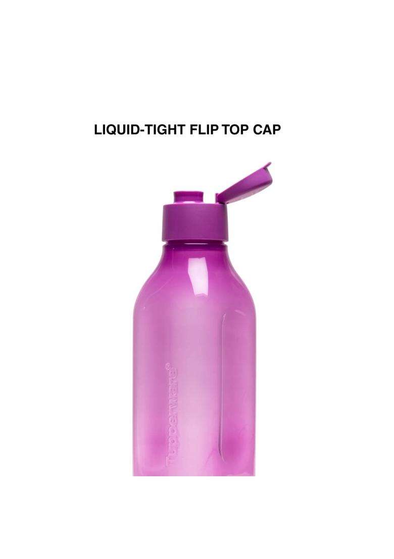 Tupperware Aquasafe Plastic Water Bottle Set | 1 L | 1.1 Qt | 4-Piece Set - Indya