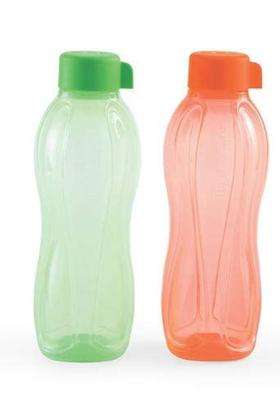 Tupperware Aqua-Safe Plastic Water Bottle | 1 L | 1.1 Qt | 2-Piece Set