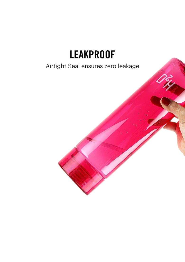 CELLO H2O PET Water Bottle for Office Assorted | 1000 ml | 33.8 fl oz | BPA Free | Leak Proof - Indya
