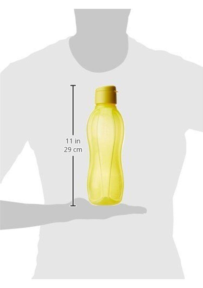 Tupperware Aquasafe Plastic Bottle | 1 L | 1.1 Qt | 4-Piece Set - Indya