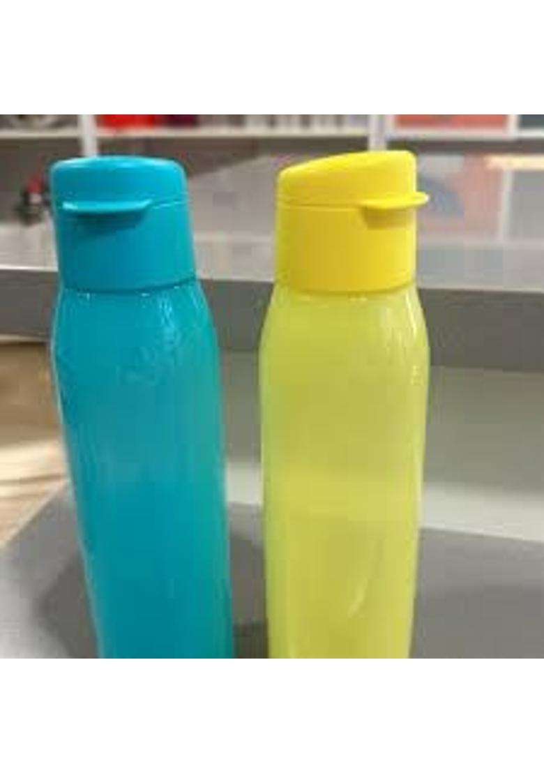 Tupperware Plastic Flip Top Bottle Set | 500 ml | 16.9 fl oz | 2-Piece Set - Indya