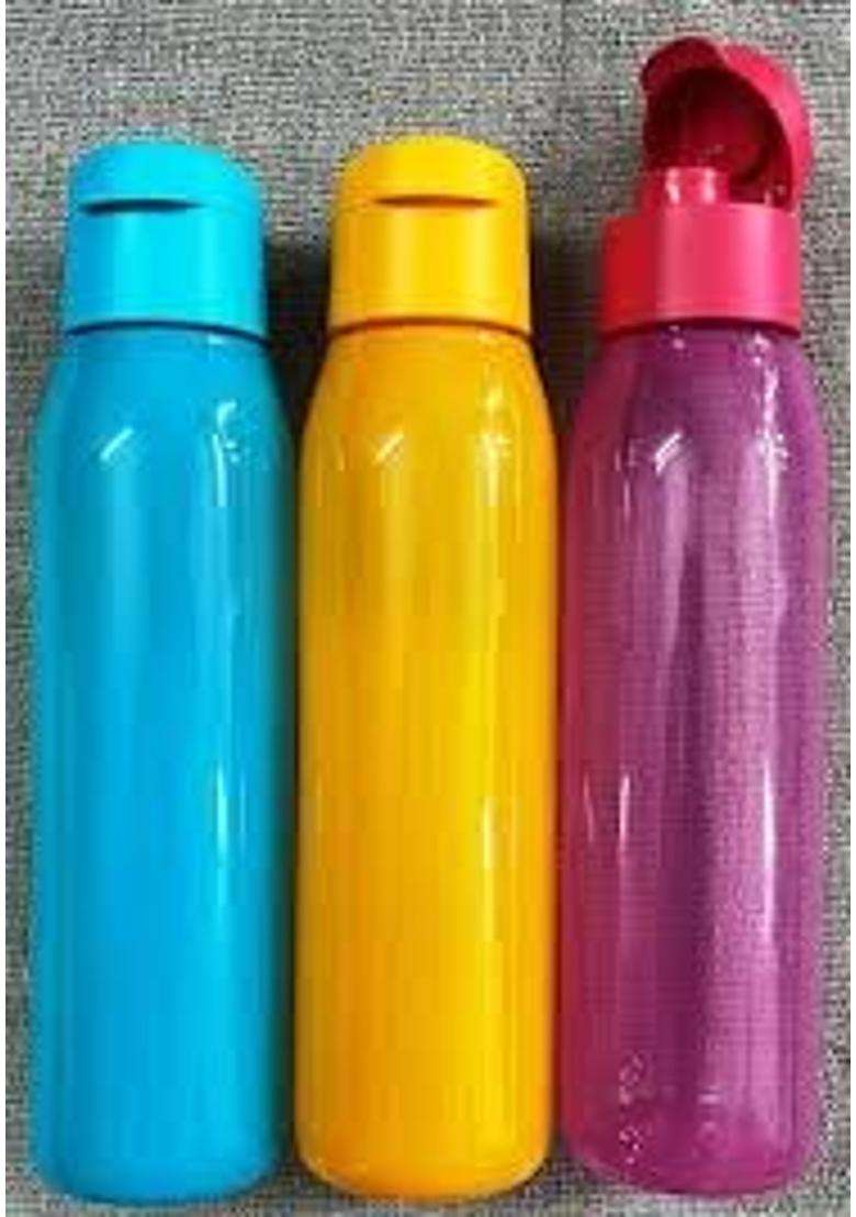 Tupperware Plastic Flip Top Bottle Set | 500 ml | 16.9 fl oz | 2-Piece Set - Indya