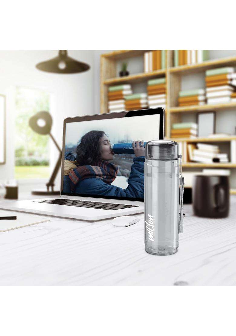 MILTON Hector 1000 Pet Water Bottle | 1 L | 1.1 Qt | 4-Piece Set | BPA Free | Leak Proof - Indya